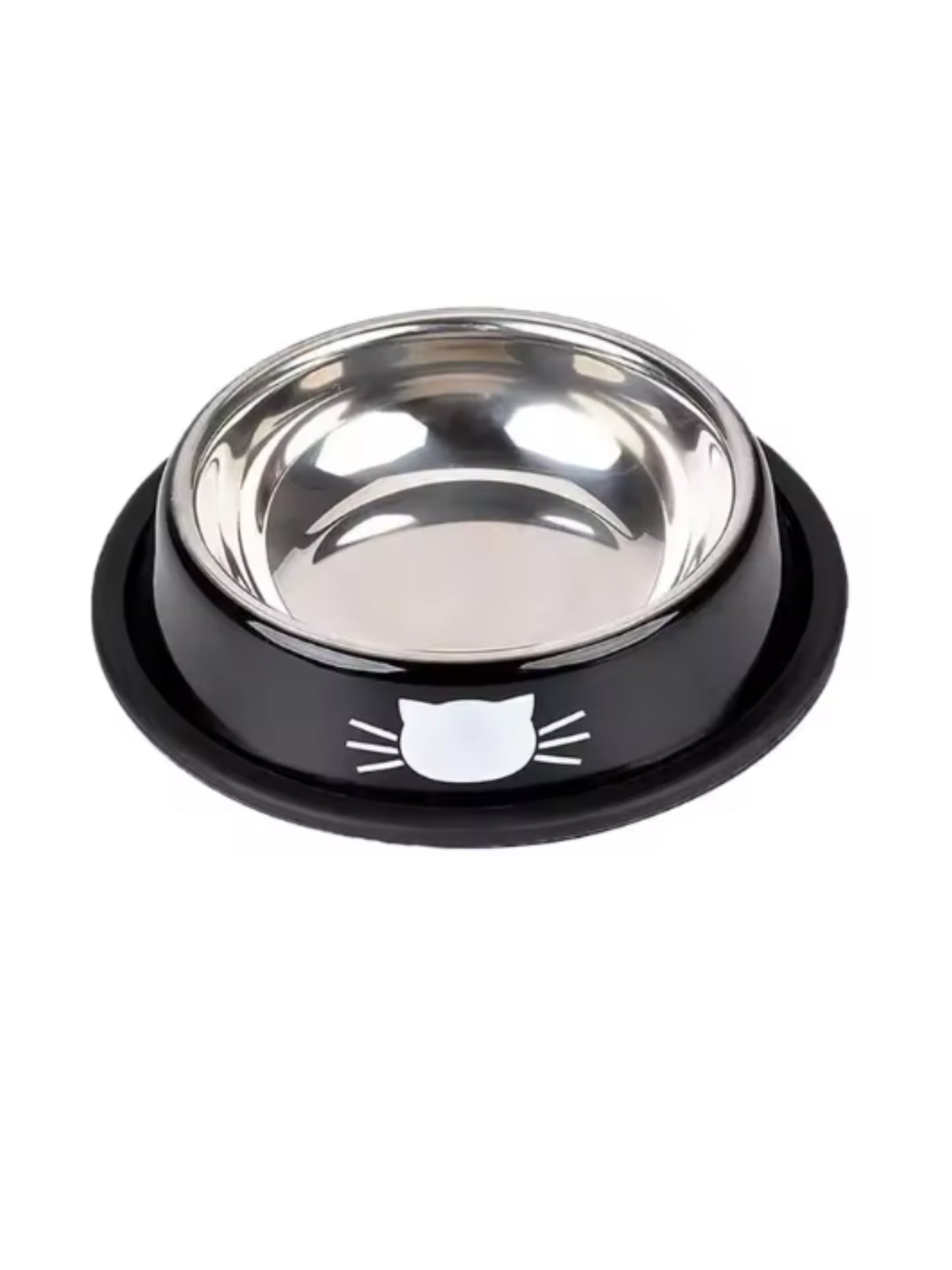 Non-slip feeding bowl black