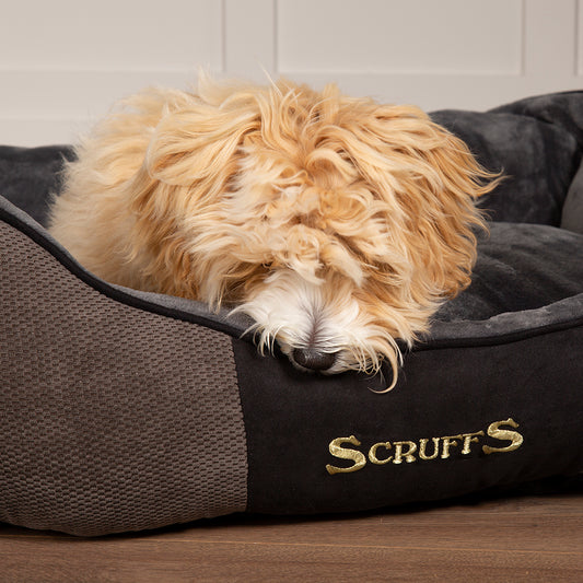 Scruffs Chester Box Bed - Grijs - Extra Large
