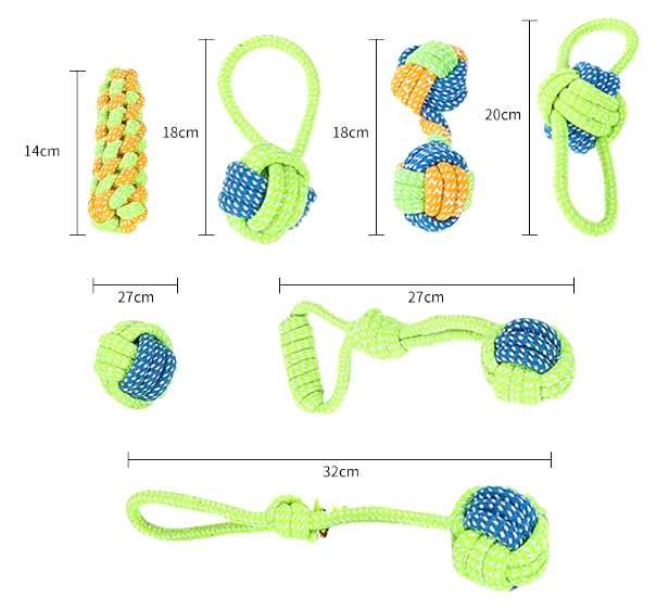 Rope set 7 pcs