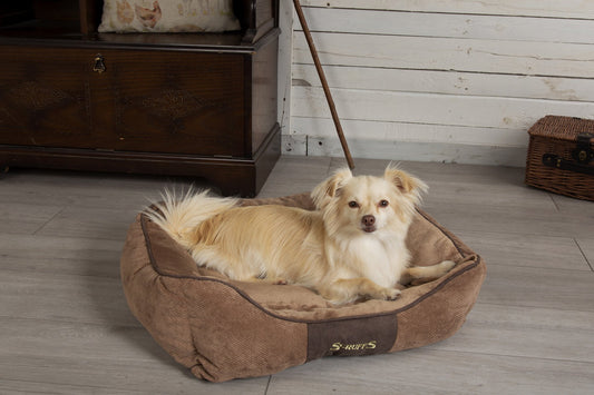 Scruffs Chester Box Bed - Bruin - Large